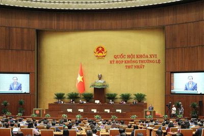 Bế mạc Kỳ họp không thường lệ thứ nhất, Quốc hội khóa XVI