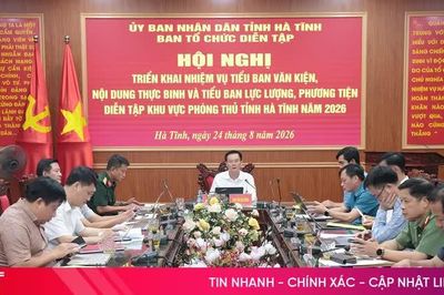 Chuẩn bị kỹ lưỡng, thực hành diễn tập khu vực phòng thủ đạt kết quả cao, bảo đảm an toàn