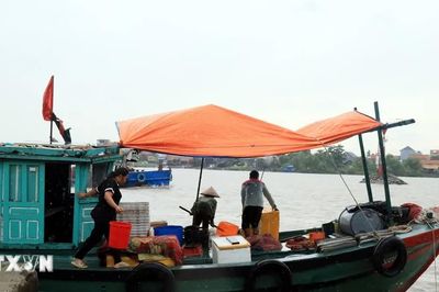 Bão số 4 giữ nguyên cường độ hướng về khu vực phía Đông Vịnh Bắc Bộ