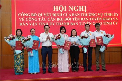 Tây Ninh sắp xếp lại chức năng tham mưu công tác tuyên giáo, dân vận