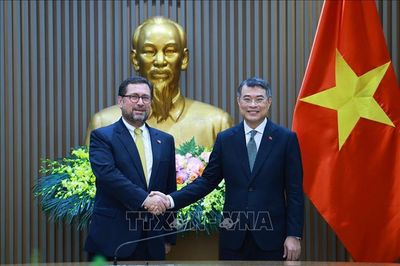 Thủ tướng Lê Minh Hưng tiếp Bộ trưởng Ngoại giao Chile