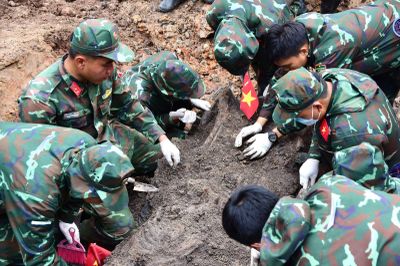 TP Hồ Chí Minh: Quy tập thêm 26 bộ hài cốt liệt sĩ tại Công viên Lê Thị Riêng