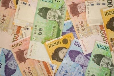 Đồng won của Hàn Quốc tiếp tục tăng giá