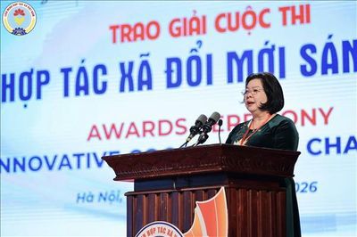 Vinh danh hợp tác xã tiên phong đổi mới sáng tạo
