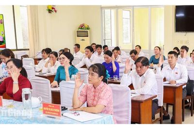 99,92% hộ dân Kiên Lương đồng thuận thành lập phường