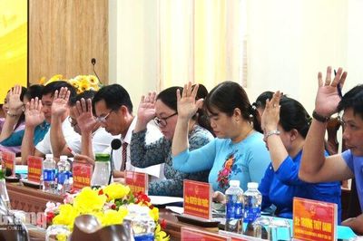 Thống nhất chủ trương thành lập phường An Minh