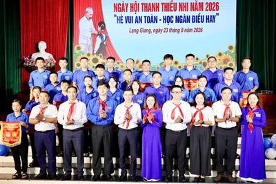 Ngày hội Thanh thiếu nhi xã Lạng Giang: Hè vui an toàn - Học ngàn điều hay