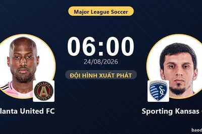 TRỰC TIẾPTrực tiếp Atlanta United FC vs Sporting Kansas City: Trận đấu đang diễn ra