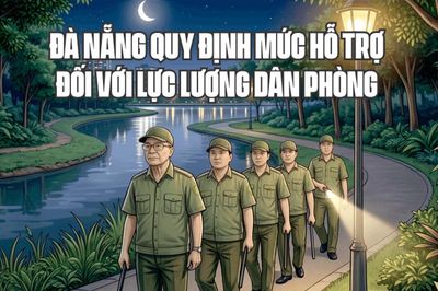 Đà Nẵng quy định mức hỗ trợ đối với lực lượng dân phòng