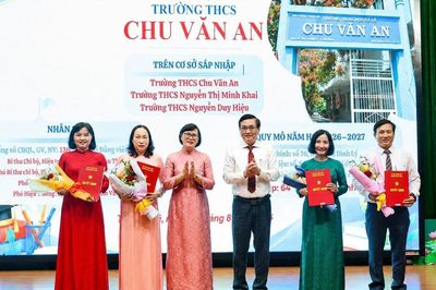 Phường Thanh Khê công bố quyết định sắp xếp các trường học