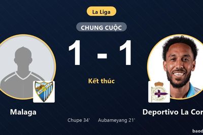 Hòa Deportivo La Coruna 1-1, Malaga vẫn chôn chân ở đáy bảng La Liga
