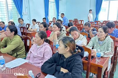 Tập huấn kỹ thuật thâm canh cây táo theo hướng VietGAP