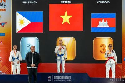 Long Thị Lan Anh giành huy chương vàng Giải vô địch Jujitsu Đông Nam Á 2026