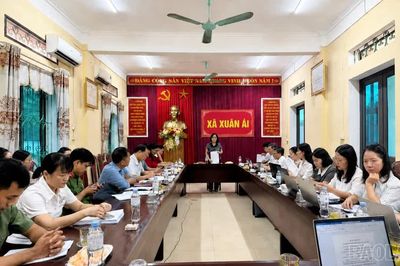 Kiểm tra công tác cải cách hành chính tại xã Xuân Ái