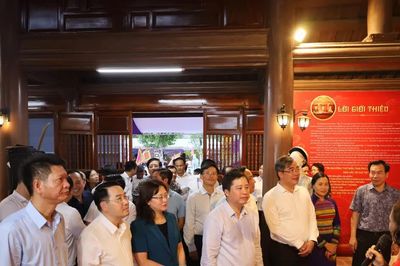 Thường trực Tỉnh ủy kiểm tra, khảo sát tại Khu Di tích quốc gia Đền Bảo Hà, xã Bảo Hà