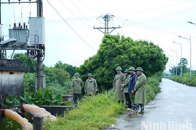 Các địa phương khu vực phía Bắc tỉnh tập trung ứng phó với ngập úng