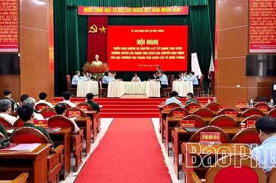 Xã Vĩnh Tường khai mạc diễn tập chiến đấu phòng thủ