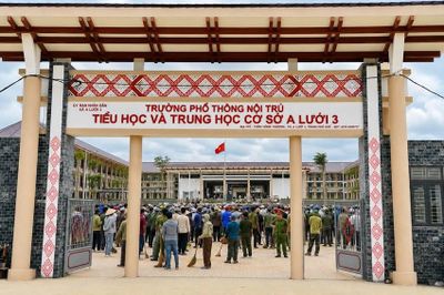 Sẵn sàng đón học sinh tại hai trường phổ thông nội trú liên cấp