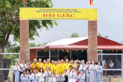 Lâm Đồng: Công bố quyết định thành lập Điểm nhóm sinh hoạt tôn giáo tập trung Đại Giác