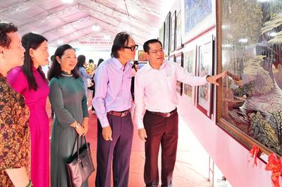 115 tác phẩm hội tụ tại Triển lãm Mỹ thuật Đồng bằng sông Cửu Long