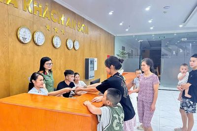 Công an Lạng Sơn mở cửa nhà khách, đón 87 người dân tránh lũ miễn phí