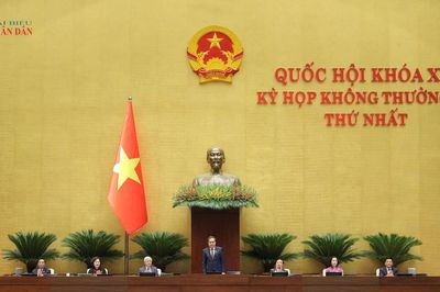 Bế mạc Kỳ họp không thường lệ thứ Nhất, Quốc hội khóa XVI