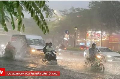 Bắc Bộ mưa to, lũ trên các sông tiếp tục lên
