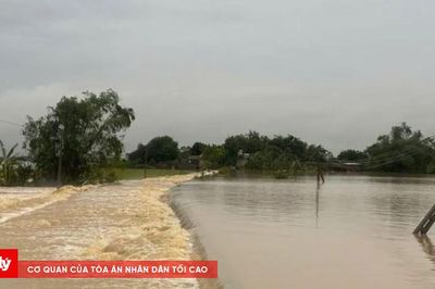 Bắc Ninh phát lệnh báo động trên sông Thương và sông Cầu