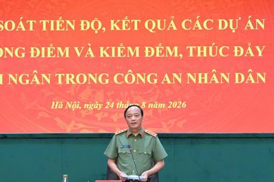Đẩy nhanh tiến độ giải ngân vốn đầu tư trong Công an nhân dân