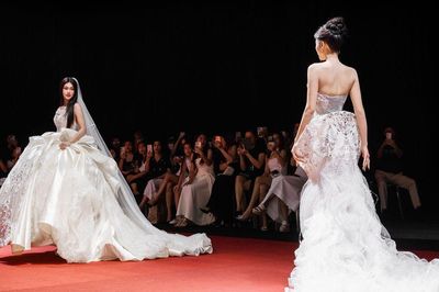 Kỳ Duyên, Thiên Ân 'chiếm spotlight' runway, Phương Vy được chồng cầu hôn tại Vietnam Wedding Week 2026