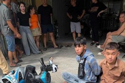 Cảnh sát giao thông Quảng Ngãi chặn bắt 2 nghi phạm các vụ trộm, cướp