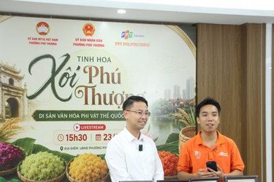 Xôi Phú Thượng: Giữ hồn nghề, bắt nhịp thời đại số