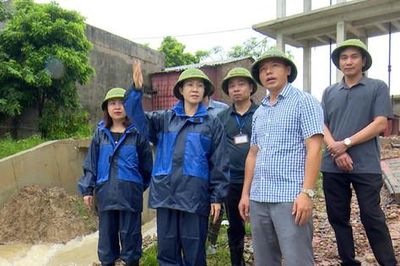 Xã Đa Phúc chủ động ứng phó bão số 4