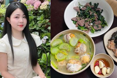 Mâm cơm dưới 50.000 đồng của nữ sinh ở trọ một mình