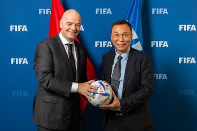 Chủ tịch FIFA tới Mỹ Đình xem Việt Nam đấu Thái Lan