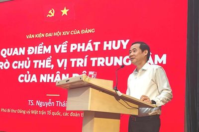 Bồi dưỡng đội ngũ giảng viên kiêm nhiệm, đáp ứng yêu cầu công tác Mặt trận trong giai đoạn mới