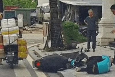 Công an vào cuộc xác minh vụ tài xế xe ôm bị hành hung trước Khu đô thị Louis City Hoàng Mai