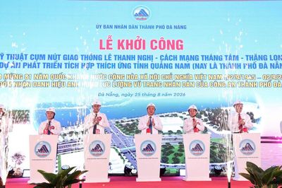 Đà Nẵng khởi công hai dự án hạ tầng hơn 4.293 tỉ đồng