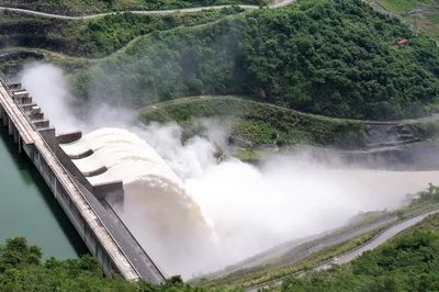 Thủy điện Bản Vẽ vận hành xả nước lưu lượng lớn