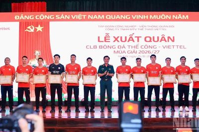 Thể Công - Viettel quyết tâm cạnh tranh chức vô địch V.League 2026-2027