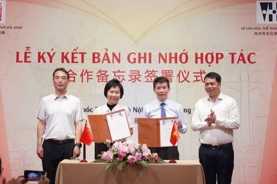 Hà Nội hợp tác Bắc Kinh (Trung Quốc) bảo tồn, phát huy giá trị Văn Miếu-Quốc Tử Giám