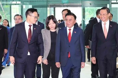 Thường trực Ban Bí thư Trần Cẩm Tú kết thúc tốt đẹp chuyến thăm chính thức Singapore