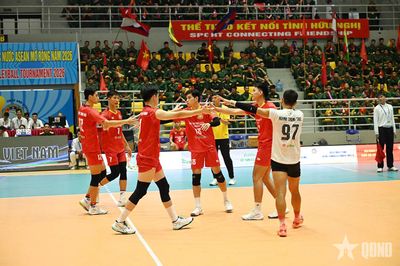Xác định cặp đấu chung kết Giải bóng chuyền Quân đội các nước ASEAN mở rộng năm 2026
