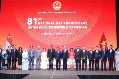 81 năm Cách mạng Tháng Tám và Quốc khánh 2-9: Tăng cường gắn kết quan hệ Việt Nam - Singapore