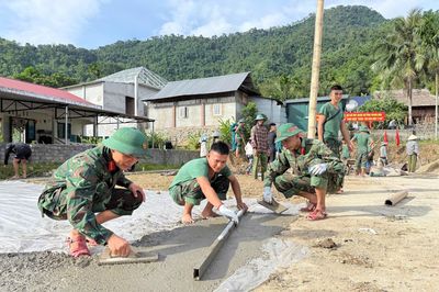 Thư về tòa soạn: Bộ đội giúp xã Yên Nhân nhiều phần việc thiết thực