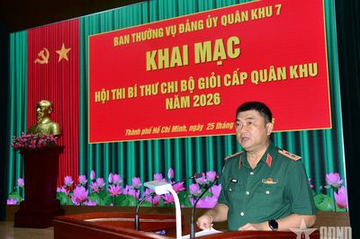 Quân khu 7 khai mạc Hội thi Bí thư chi bộ giỏi năm 2026