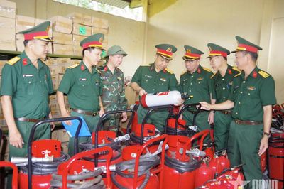 Cục Hậu cần - Kỹ thuật, Quân đoàn 34 kiểm tra tại Kho 789