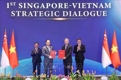 Tuyên bố chung Việt Nam - Singapore về Chiến lược kết nối công nghệ