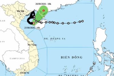 Bão số 4 suy yếu thành áp thấp nhiệt đới sớm hơn dự báo