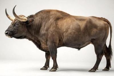 Tổ tiên của bò nhà từng là 'quái vật' cao gần 2m và có sừng khổng lồ